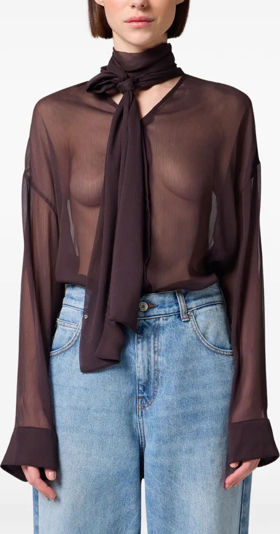 MSGM  Camicie Brown - 2