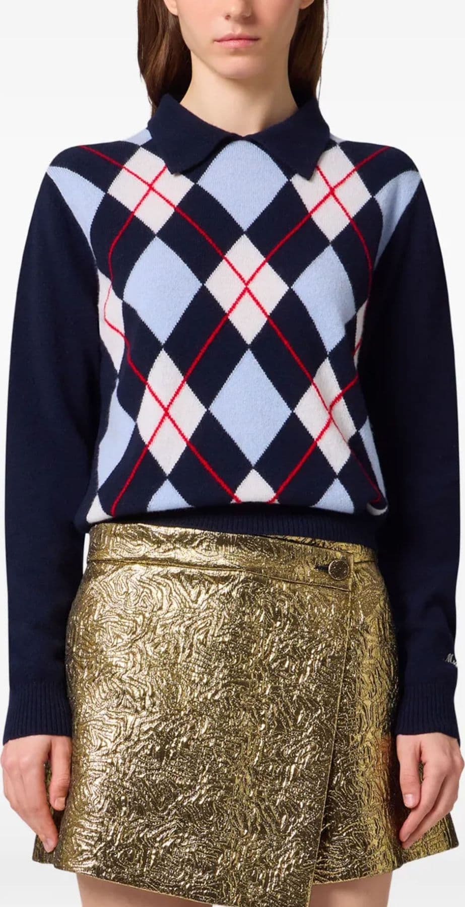 MSGM  Maglie Blue - 3