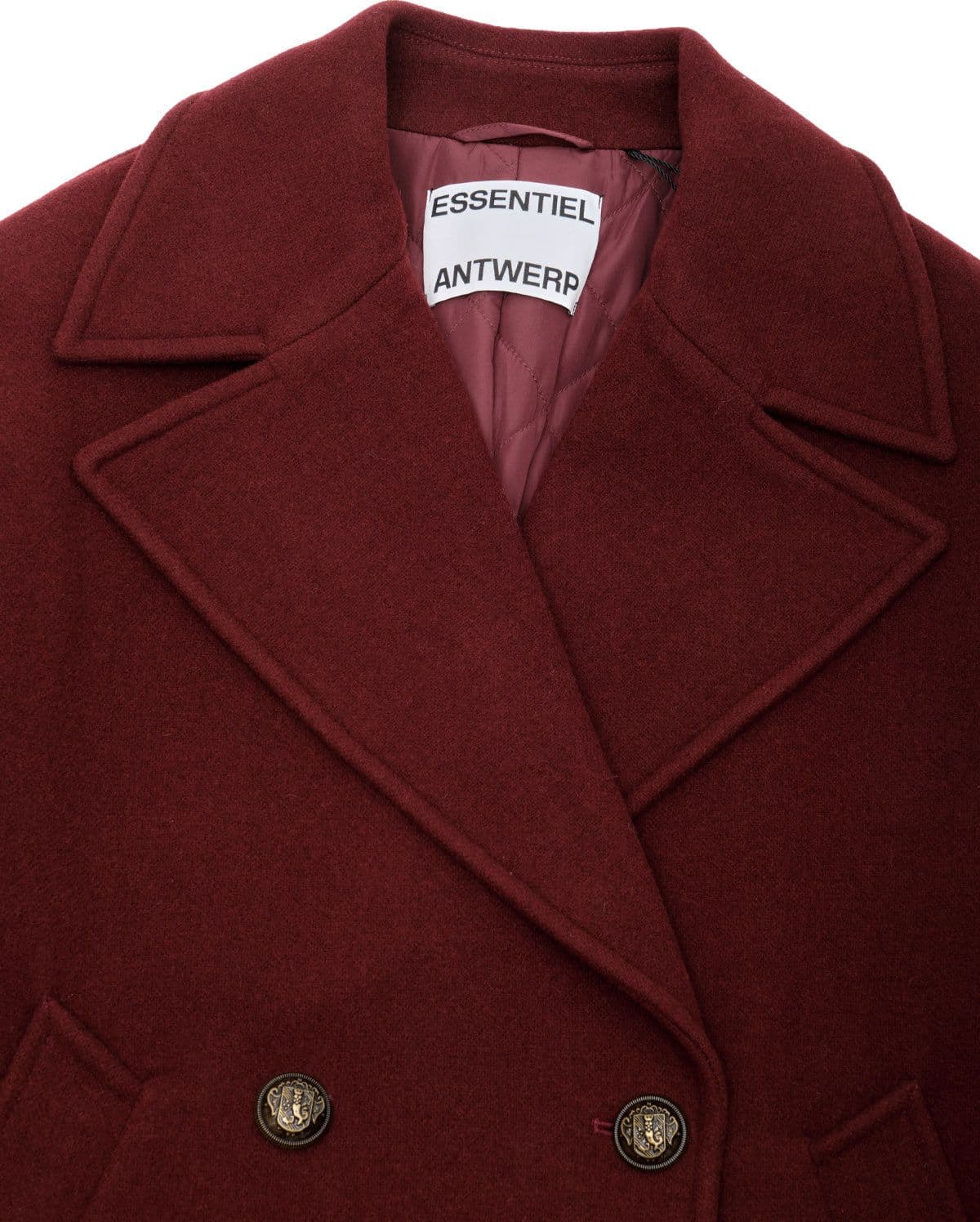 ESSENTIEL ANTWERP kidney oversized coat - 3