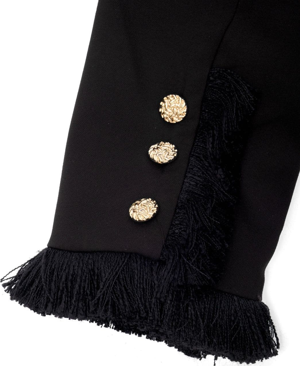 ESSENTIEL ANTWERP kinetic fringed jacket - 5