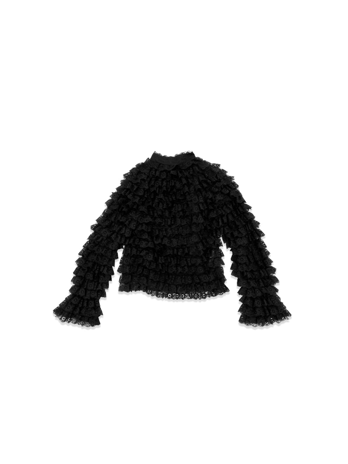 ESSENTIEL ANTWERP kashvi lace ruffle top