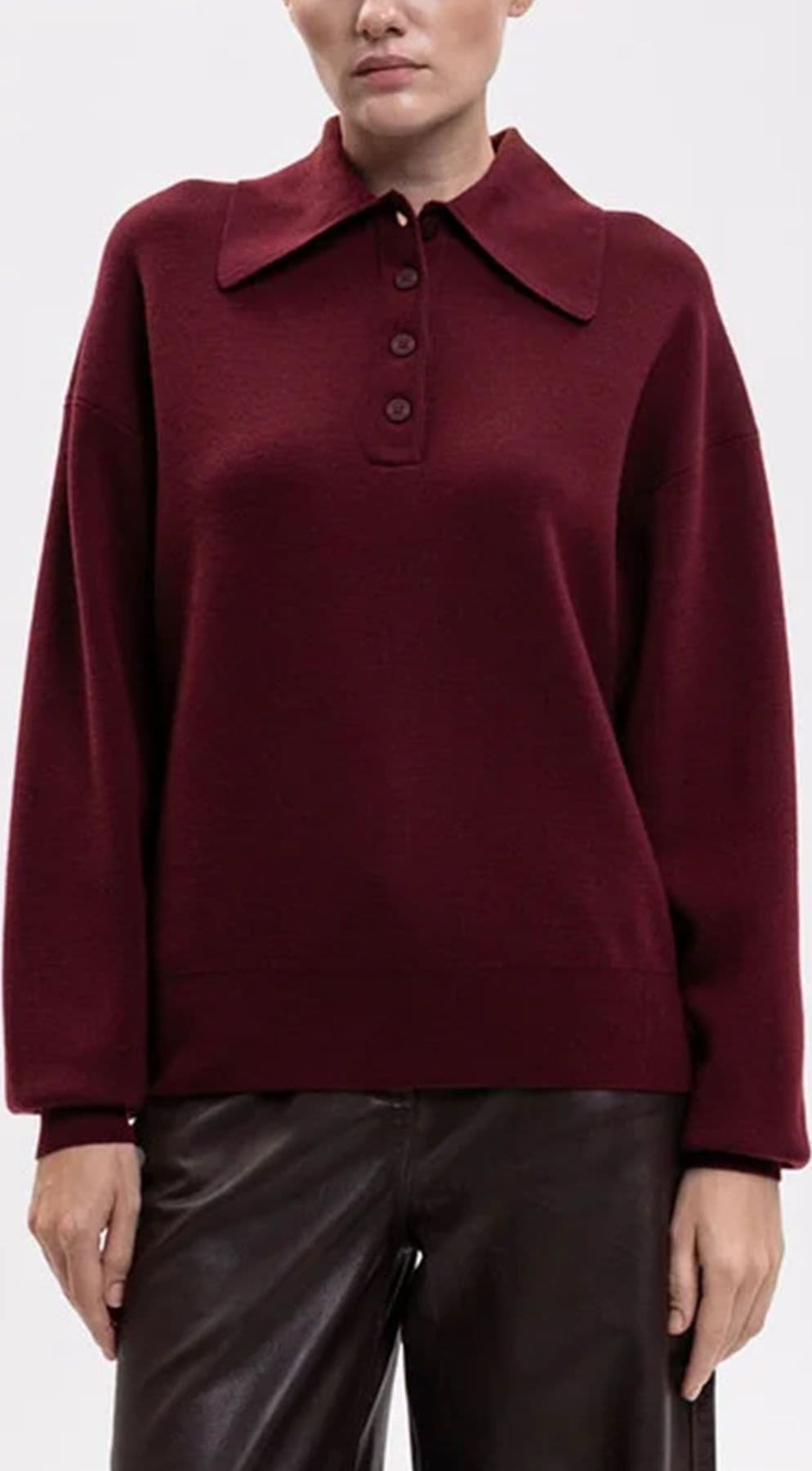 ALEMAIS  T-shirt e Polo Bordeaux - 2