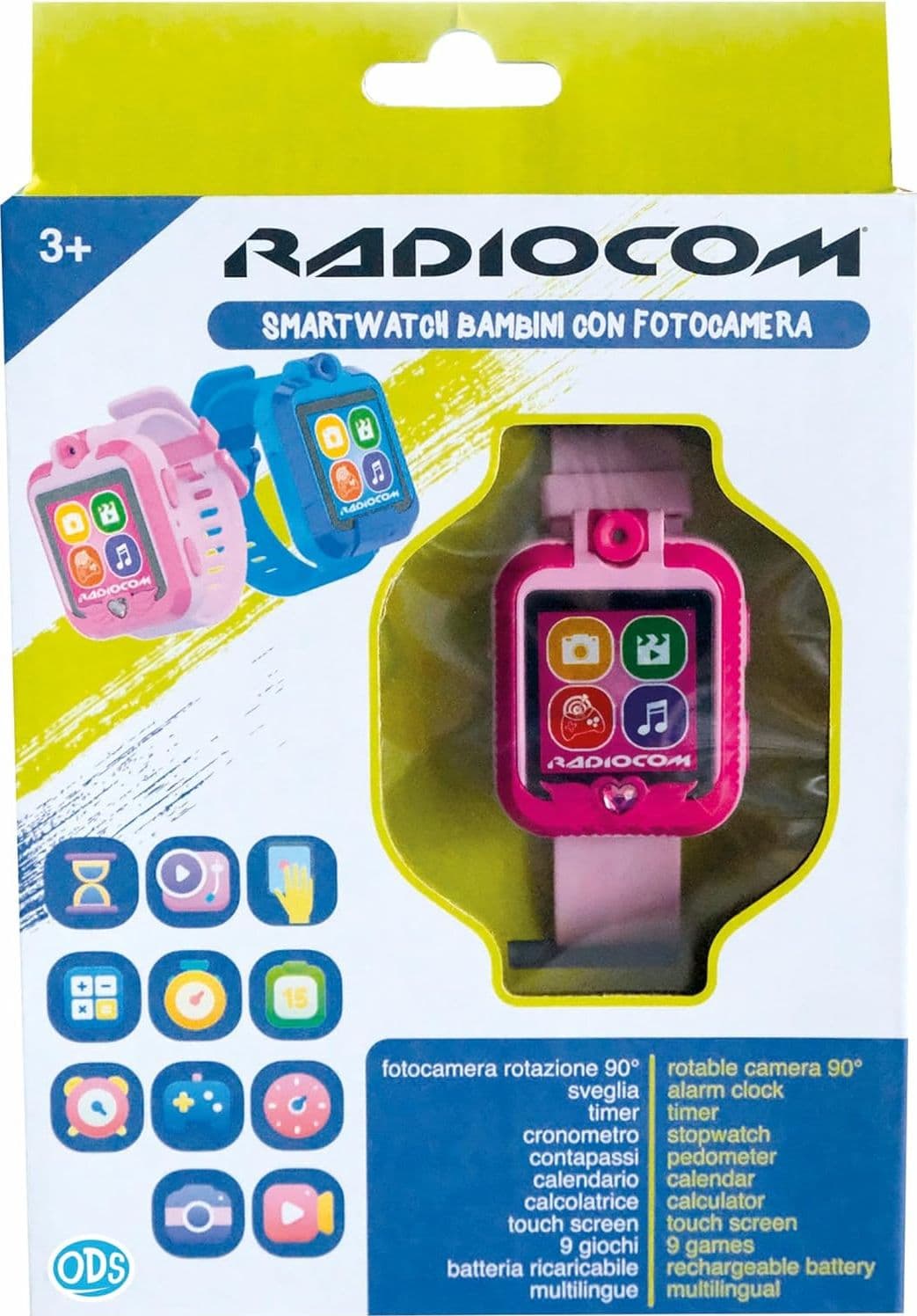 ODS - Radiocom Smartwatch con Camera 128 MB - 3