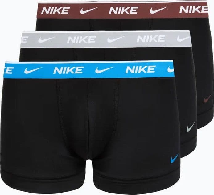 Boxer Nike Trunk 3pk KE1284 4HS   Black - 3
