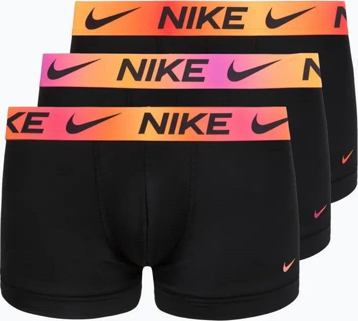 Boxer Nike Trunk 3pk KE1156 63K Black - 4