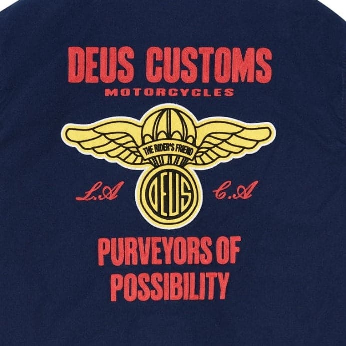 Deus Ex Machina  Giacca Cutaway Navy - 3