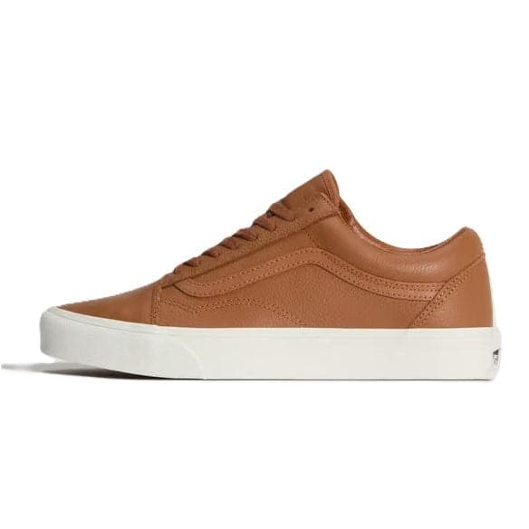 sneakers Vans Old Skool LTHR Brown - 4