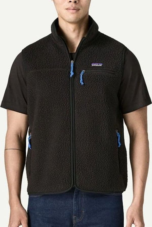 Pile Patagonia Retro Pile Vest Black