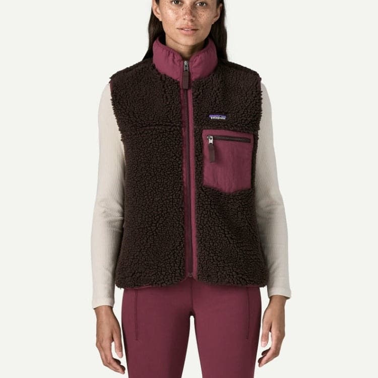 Pile Patagonia W Clssic Retro X Vest Bordeaux - 2