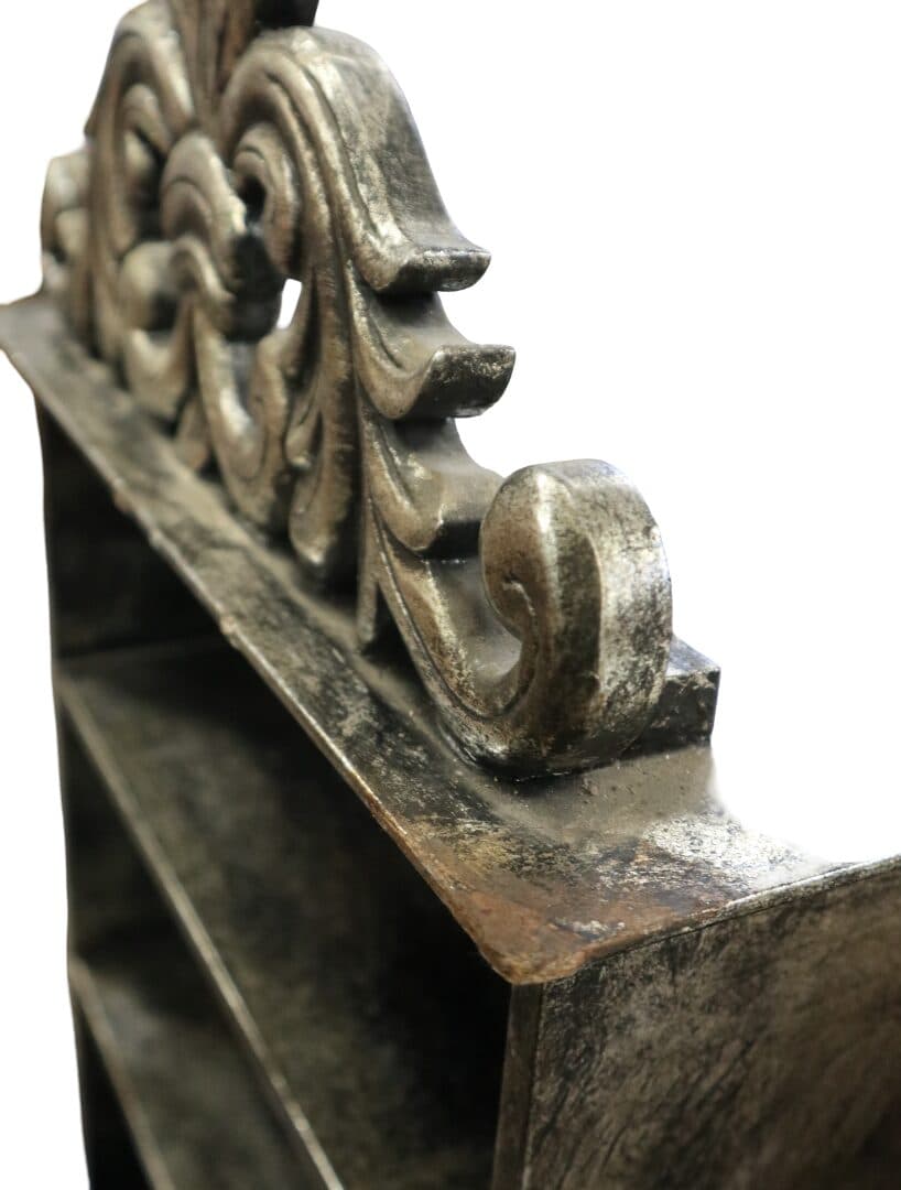 Vetrinetta Artigianale Indonesiana in Legno – Libreria Piccola Fatta a Mano 44x19x50 cm - 9