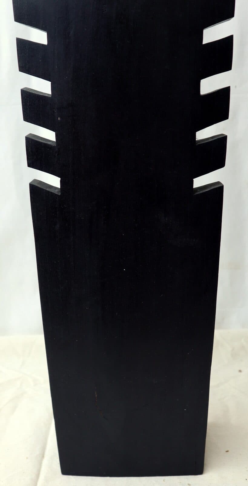 Espositore in legno per colane creato a mano cm 13x8x60h - 3