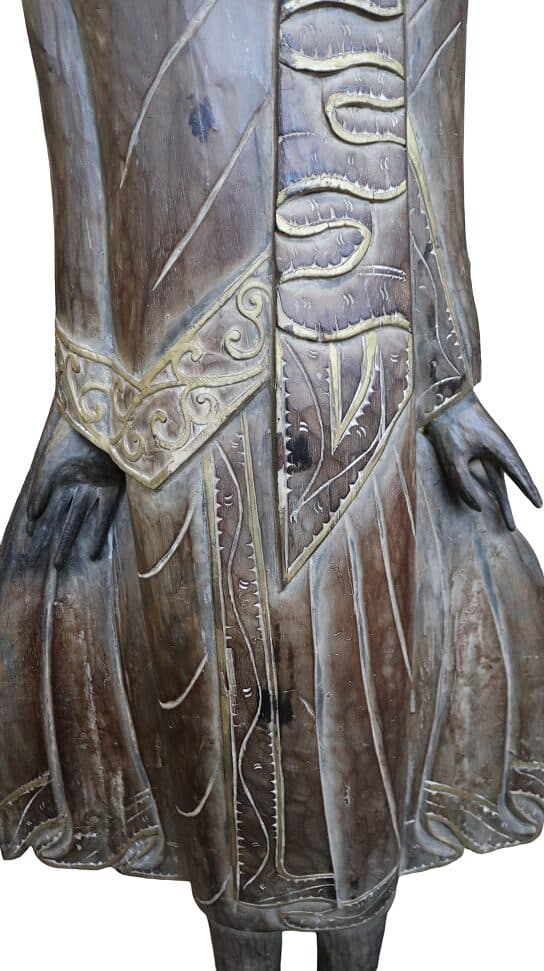 Statua in Legno Divinità Balinese – 205h cm – Intagliata a Mano in Indonesia - 3