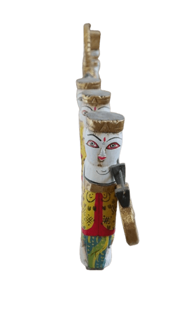 Scultura in Legno - Cerimonia Balinese Smontabile (Artigianato Etico da 100x9x40h cm - 7