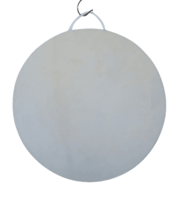 Tamburo Oceanico in Pelle Ø30 cm Realizzato a Mano in Indonesia – Strumento Etnico per Meditazione, Yoga e Arredo Es - 3