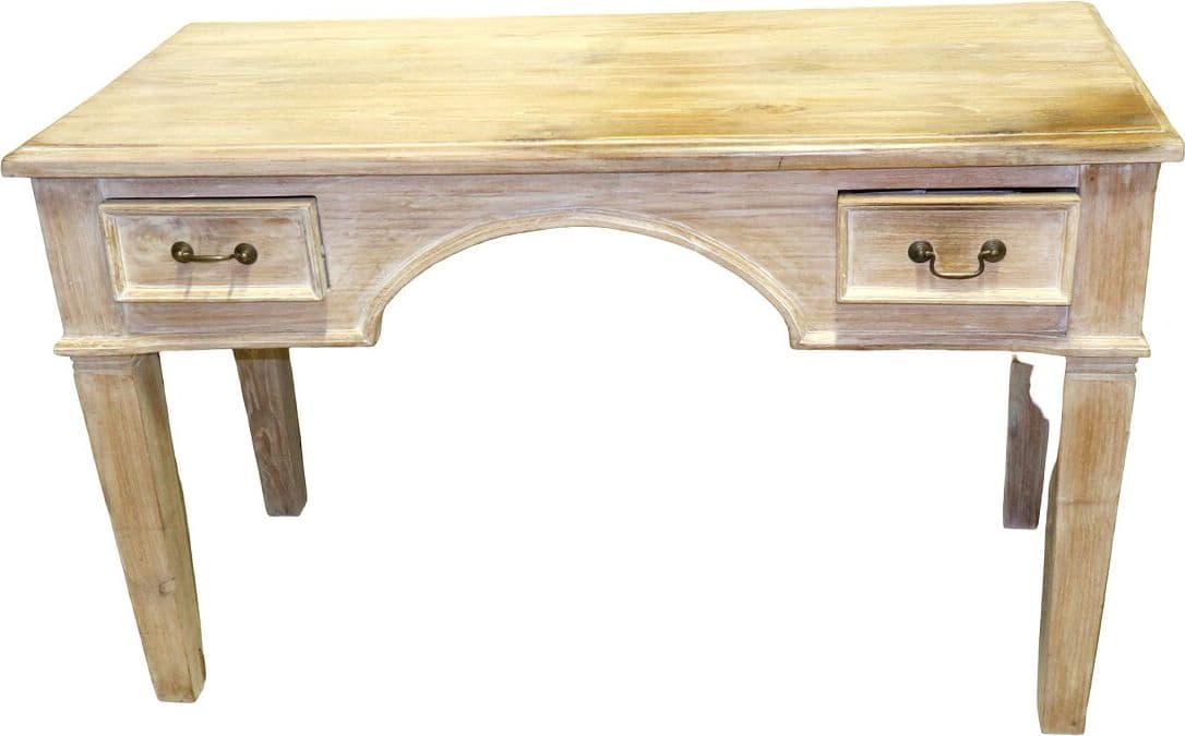 Scrivania artigianale in teak massello – Eleganza naturale dal cuore dell’Indonesia - 2