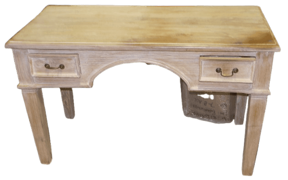 Scrivania artigianale in teak massello – Eleganza naturale dal cuore dell’Indonesia - 3