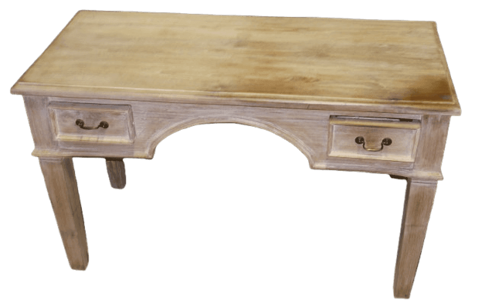 Scrivania artigianale in teak massello – Eleganza naturale dal cuore dell’Indonesia - 4