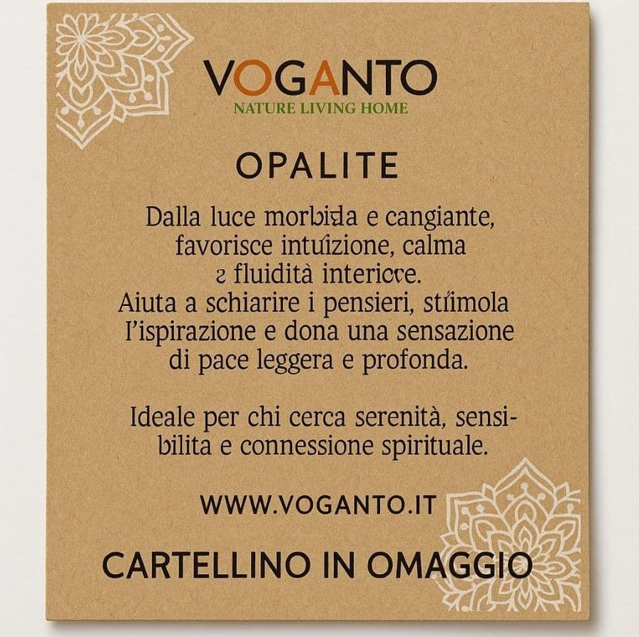Collana AUREA – Albero della Vita in Opalite e Girocollo Rigido in Capim Dourado Voganto - 3