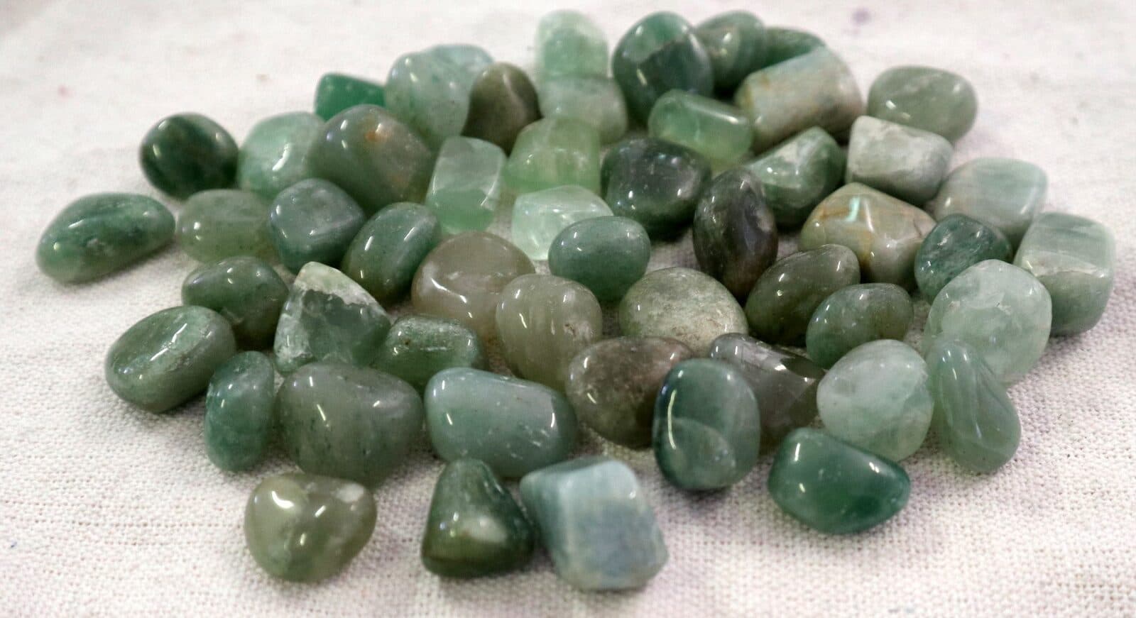 Avventurina Verde Burattata Naturale – Stock di 10 o 13 Pietre Energetiche 0,5–2 cm | Cristalloterapia & Benessere - 2