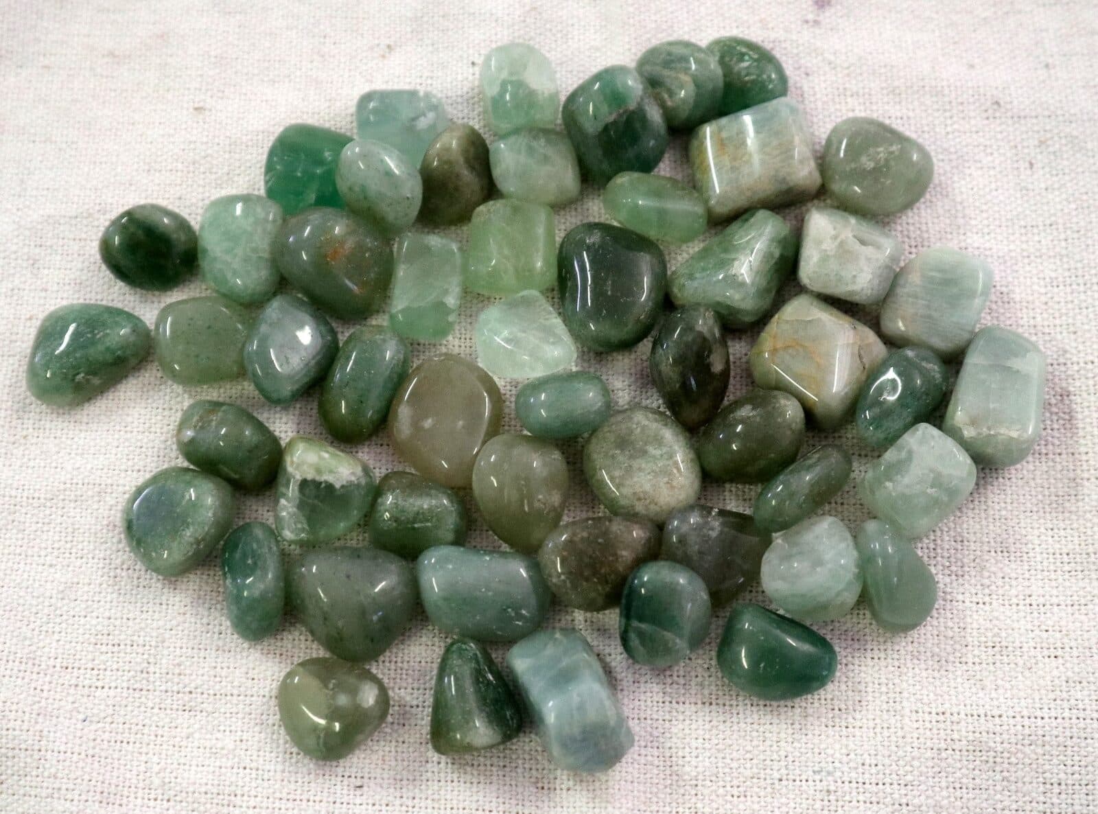 Avventurina Verde Burattata Naturale – Stock di 10 o 13 Pietre Energetiche 0,5–2 cm | Cristalloterapia & Benessere - 3