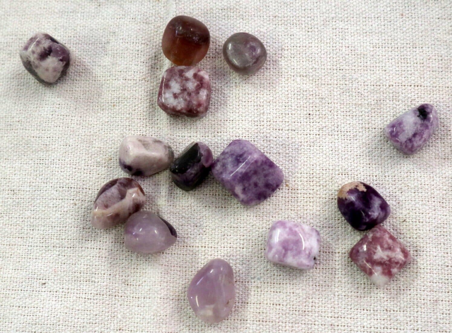 Stock di 13 Pietre di Ametista Burattate Naturali – Da 0,5 a 2 cm | Energia, Relax e Creatività - 4