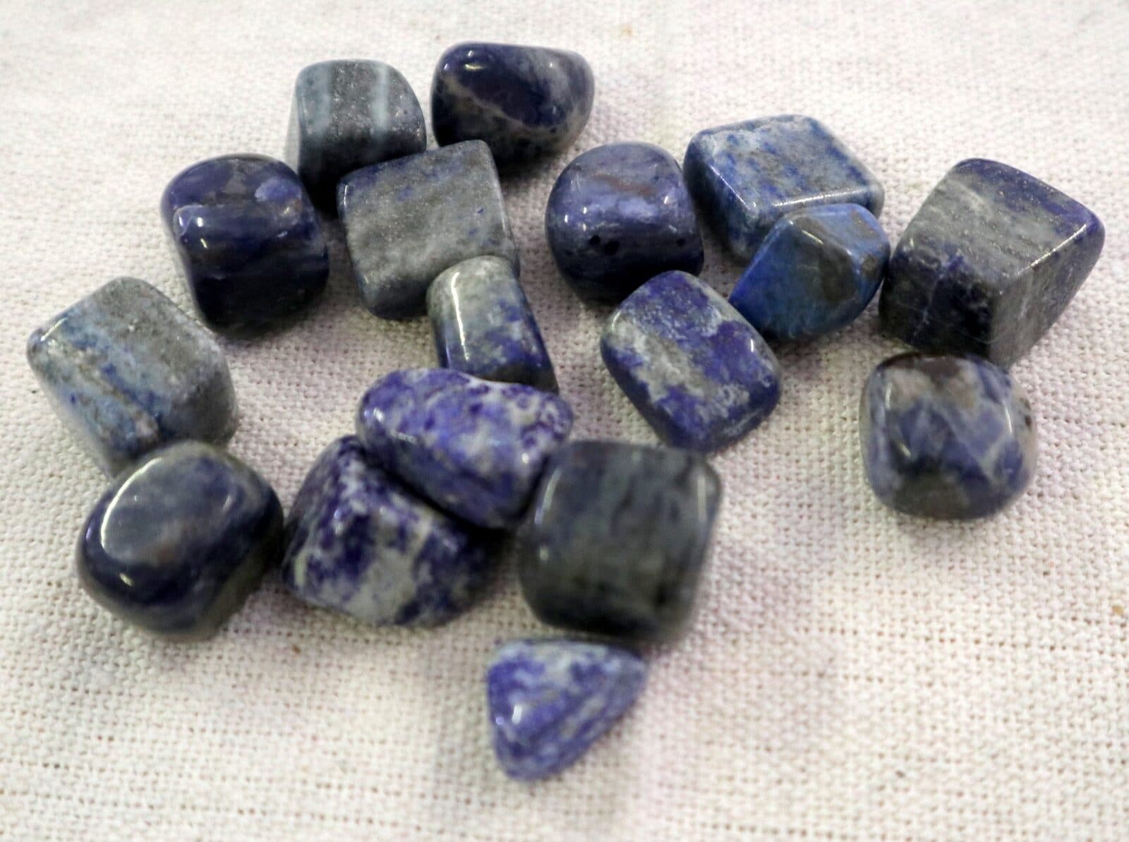 Stock di Pietre di Lapislazzuli Burattate Naturali –  Sacchetti da 7 e/o da 10 Pietre - 6
