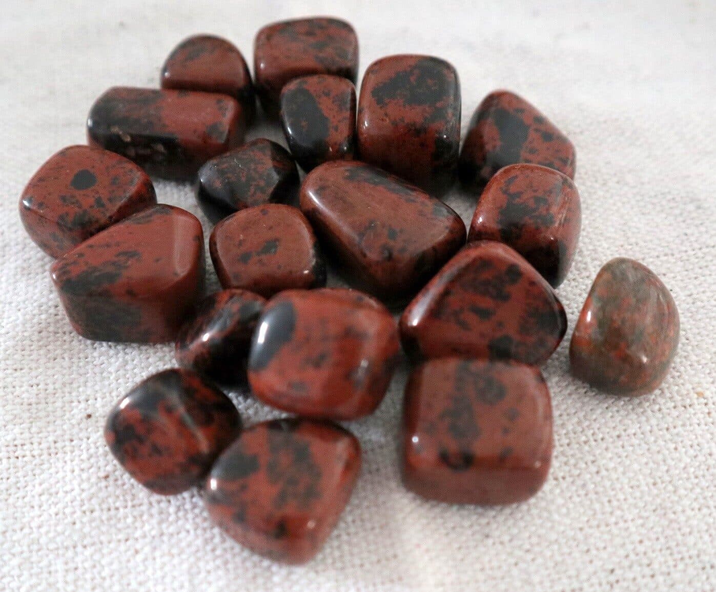 Stock 20 Pietre di Ossidiana Mogano – 2 Sacchetti da 10 Cristalli Naturali 0,5–3 cm - 3