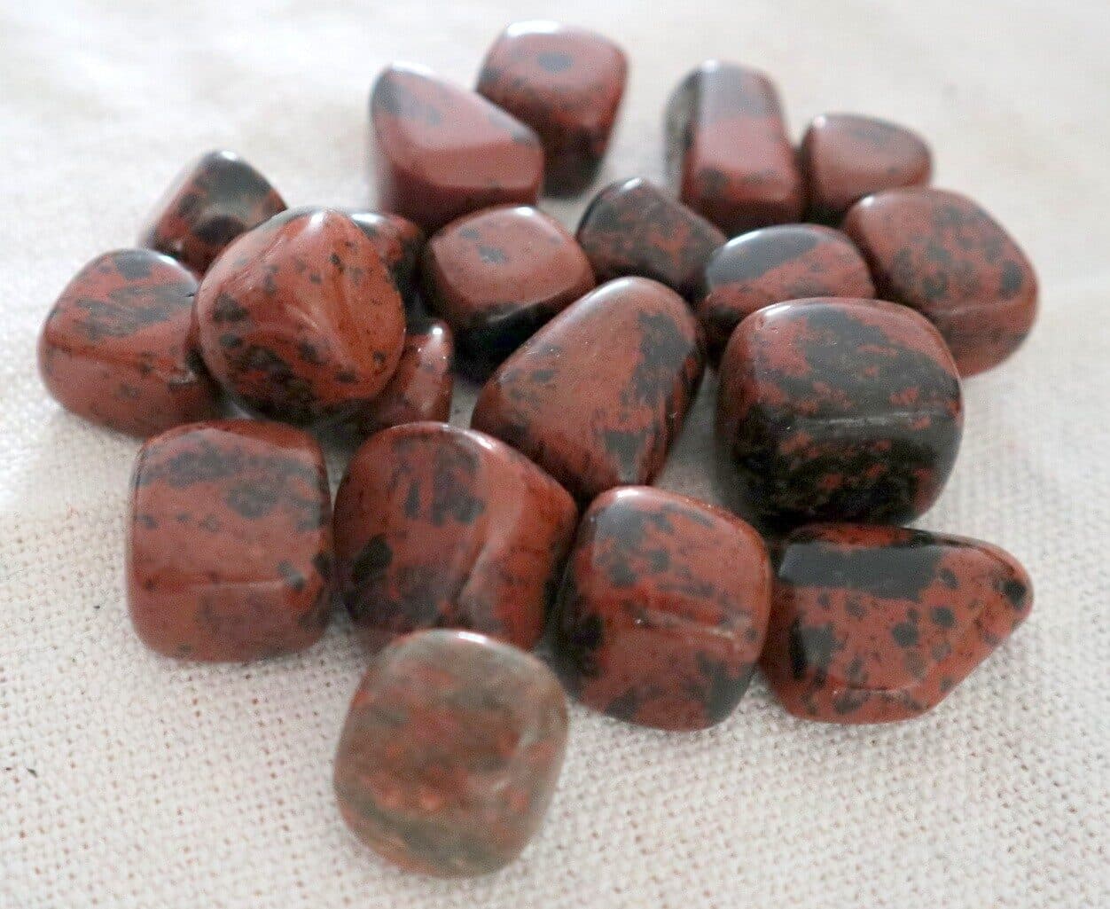 Stock 20 Pietre di Ossidiana Mogano – 2 Sacchetti da 10 Cristalli Naturali 0,5–3 cm - 4