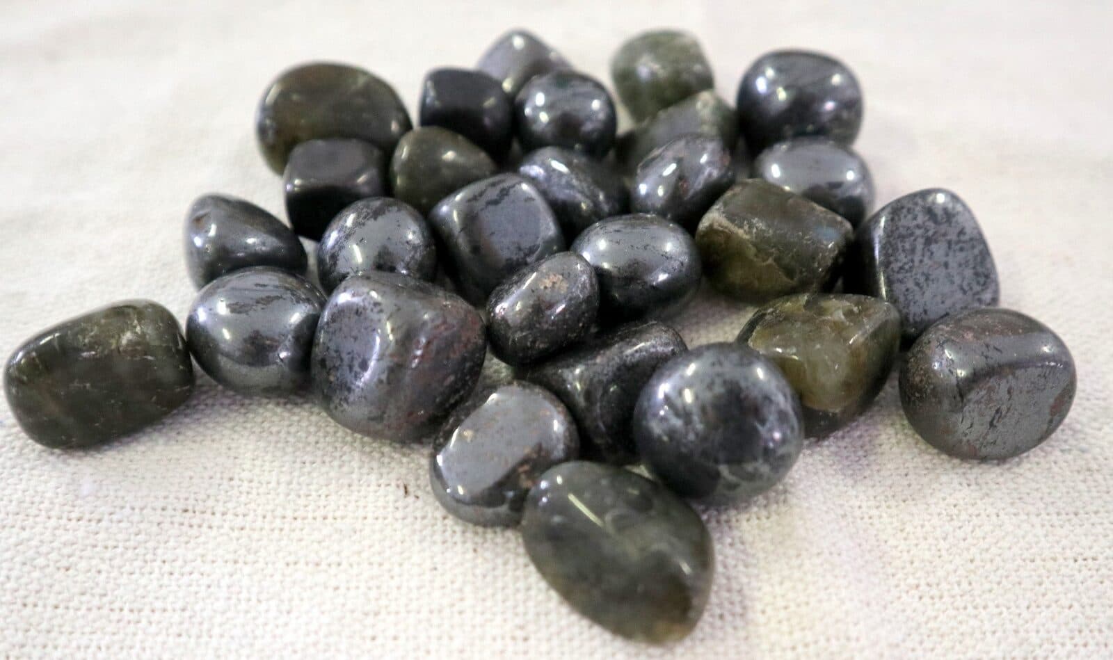 Stock Pietre di Ematite Naturale – 28 Pietre (4 Sacchetti da 7) cristallo terapia - 2