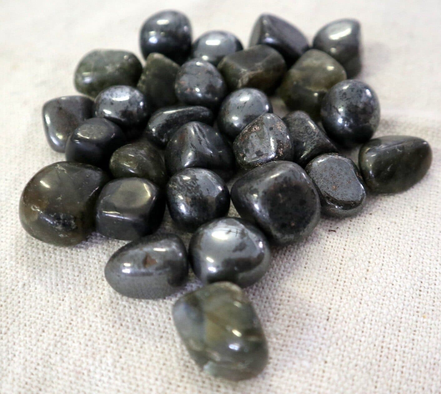 Stock Pietre di Ematite Naturale – 28 Pietre (4 Sacchetti da 7) cristallo terapia - 4