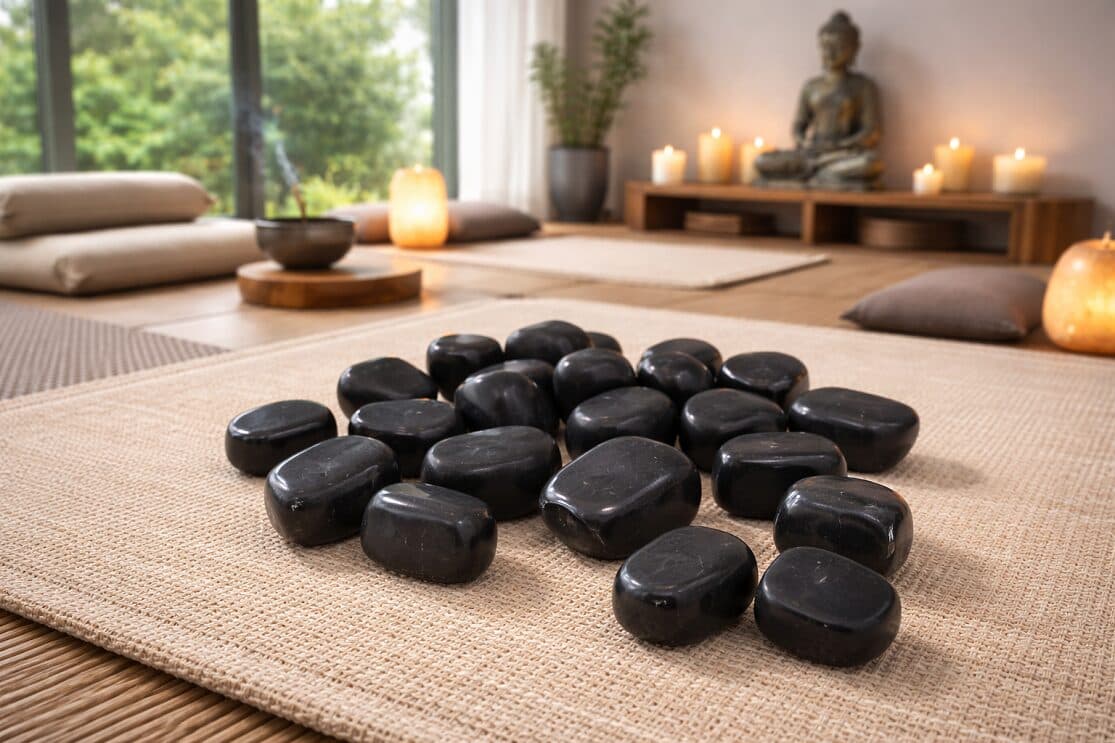 🖤 Stock Pietre di Ossidiana Nera Naturale – 26 Pietre (2 Sacchetti da 13) cristallo terapia - 3
