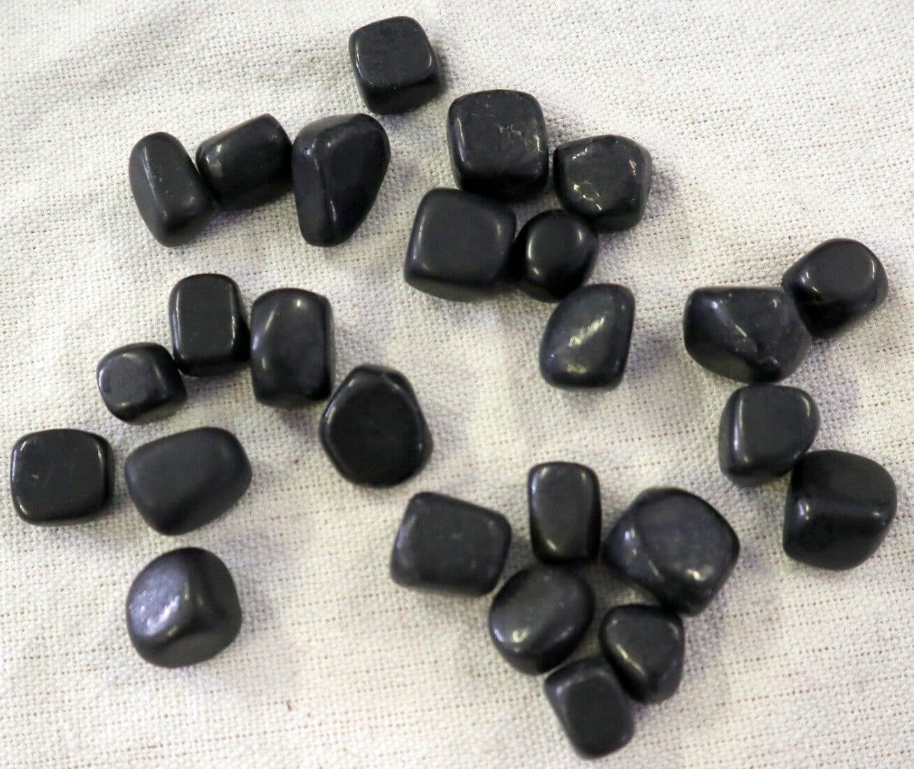 🖤 Stock Pietre di Ossidiana Nera Naturale – 26 Pietre (2 Sacchetti da 13) cristallo terapia - 7