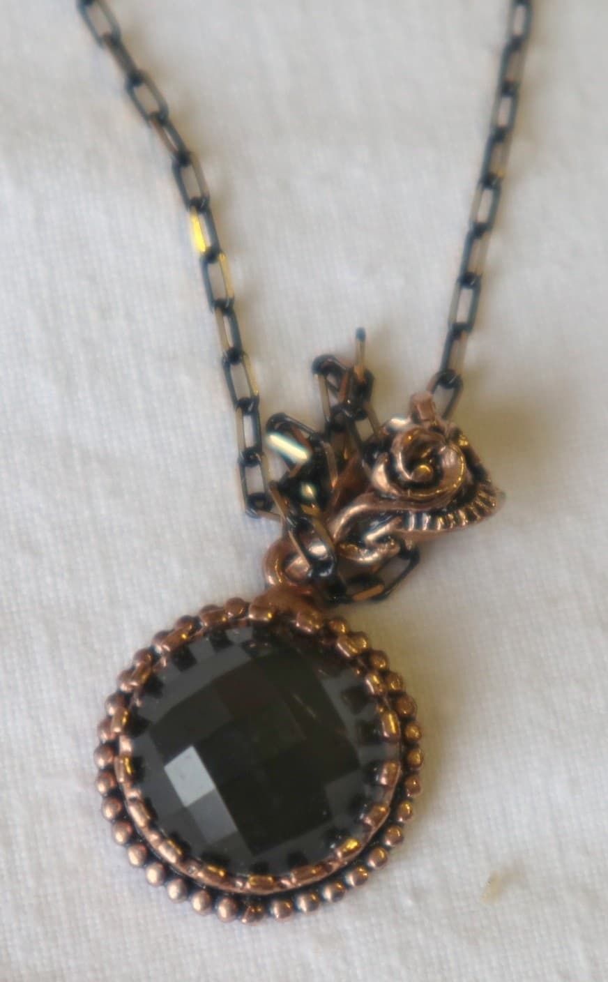 🌟 Collana in Bronzo con Zultanite Artificiale Cangiante – Artigianato Turco - 4