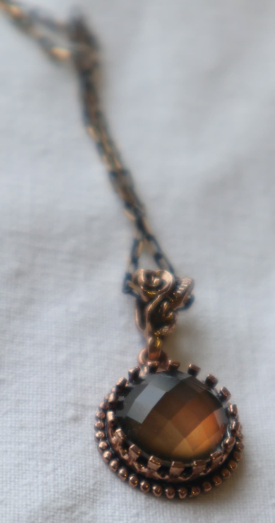 🌟 Collana in Bronzo con Zultanite Artificiale Cangiante – Artigianato Turco - 5