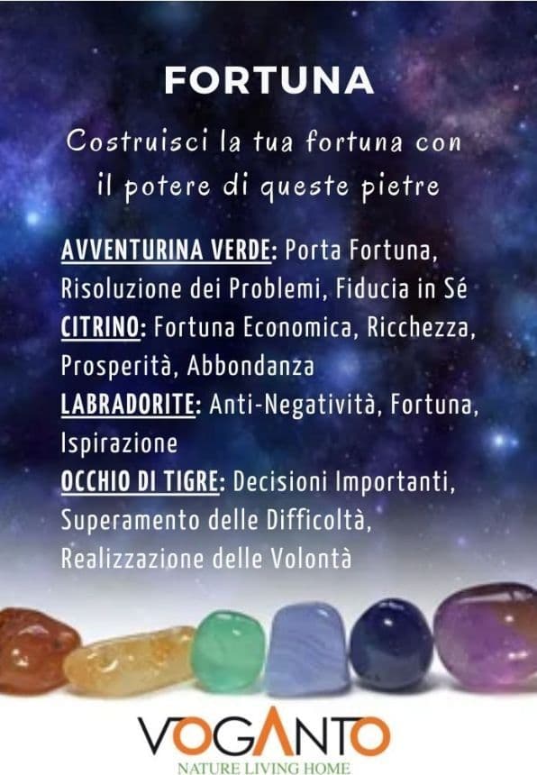 Sacchetto del Benessere “Fortuna” – Pietre Naturali per Abbonanza e Prosperità - 3