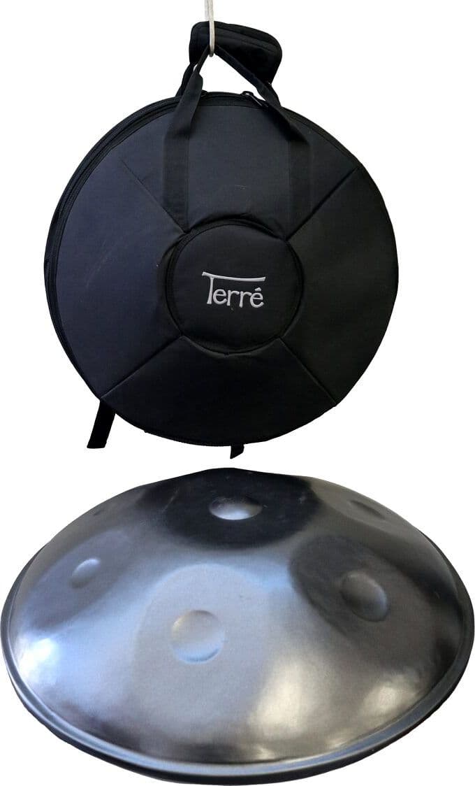 Hung Drum artigianale Terre® – Handpan realizzato a mano in Indonesia | Suono meditativo e armonico - 2