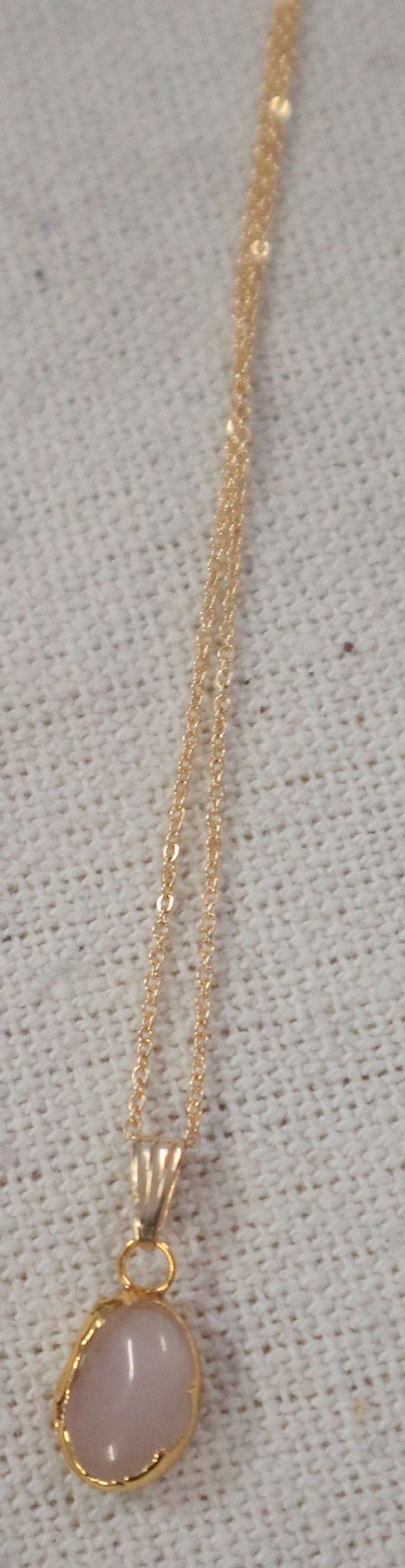 💗 Collana Quarzo Rosa Oro – Amore e Dolcezza in Miniatura 💗 - 5