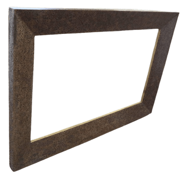 ✨ Specchio con Cornice in Resina e Cannella Naturale – Artigianato Indonesiano cm 120x80 - 7