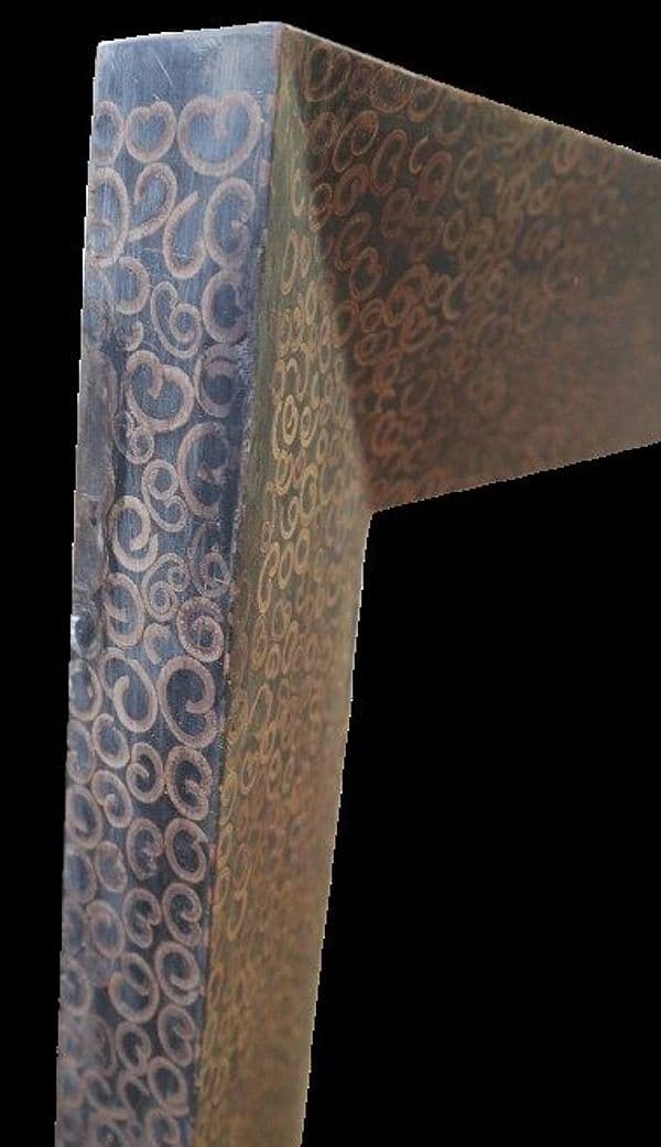 ✨ Specchio con Cornice in Resina e Cannella Naturale – Artigianato Indonesiano cm 120x80 - 8
