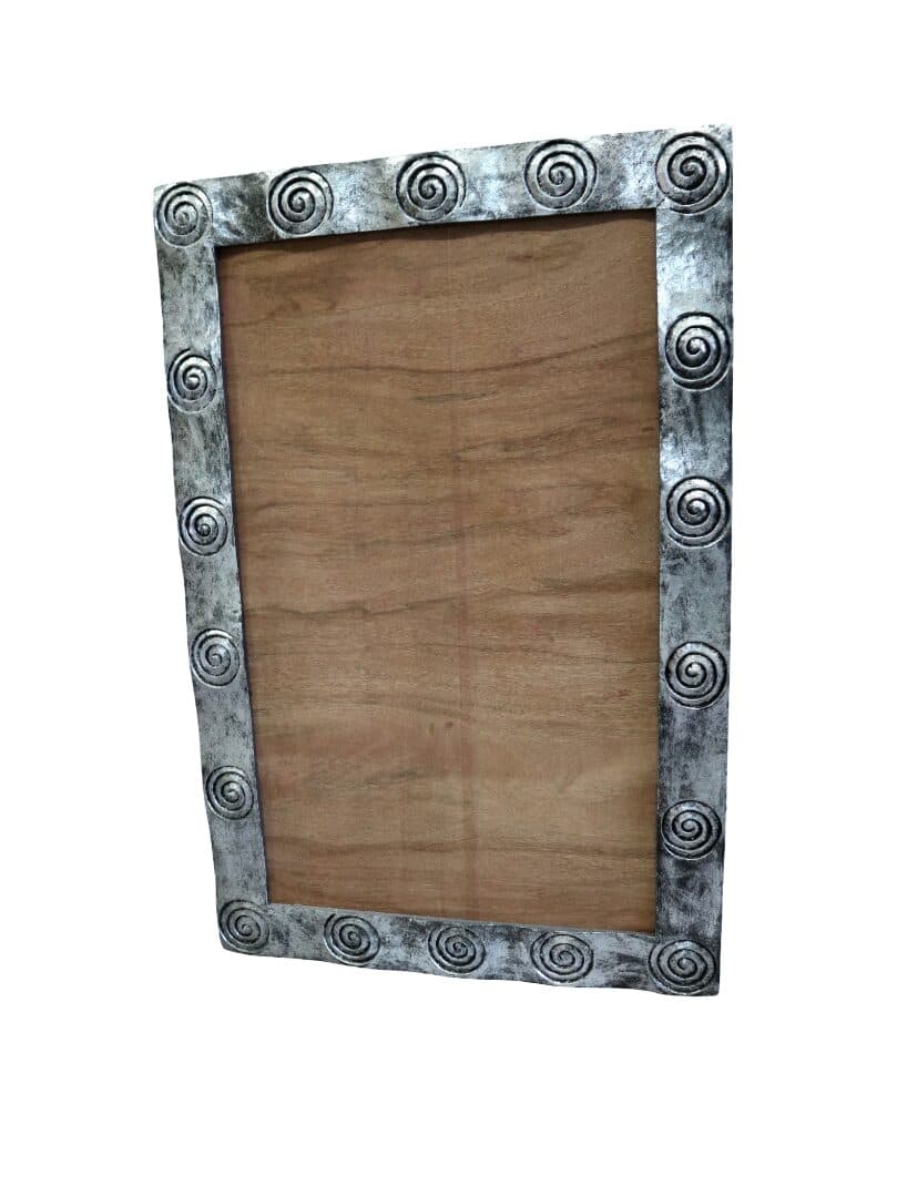 Cornice Artigianale 120x80 cm Incisa a Mano – Design Etnico Moderno – Made in Indonesia - 2
