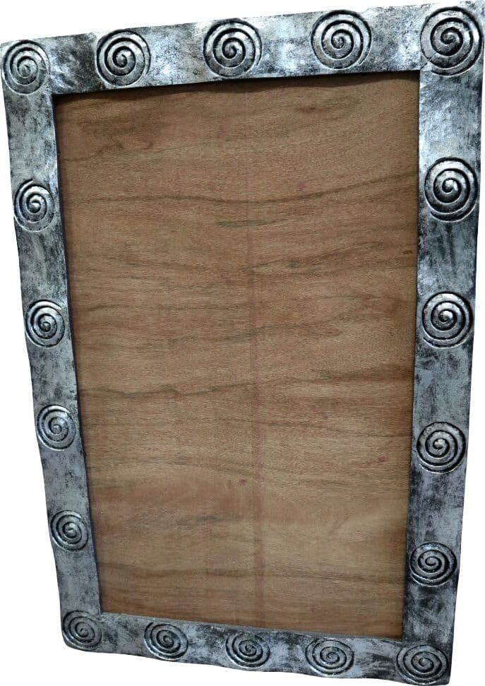 Cornice Artigianale 120x80 cm Incisa a Mano – Design Etnico Moderno – Made in Indonesia - 4