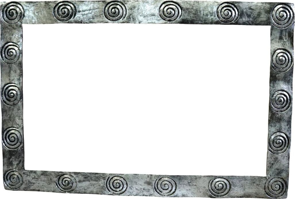 Cornice Artigianale 120x80 cm Incisa a Mano – Design Etnico Moderno – Made in Indonesia - 7