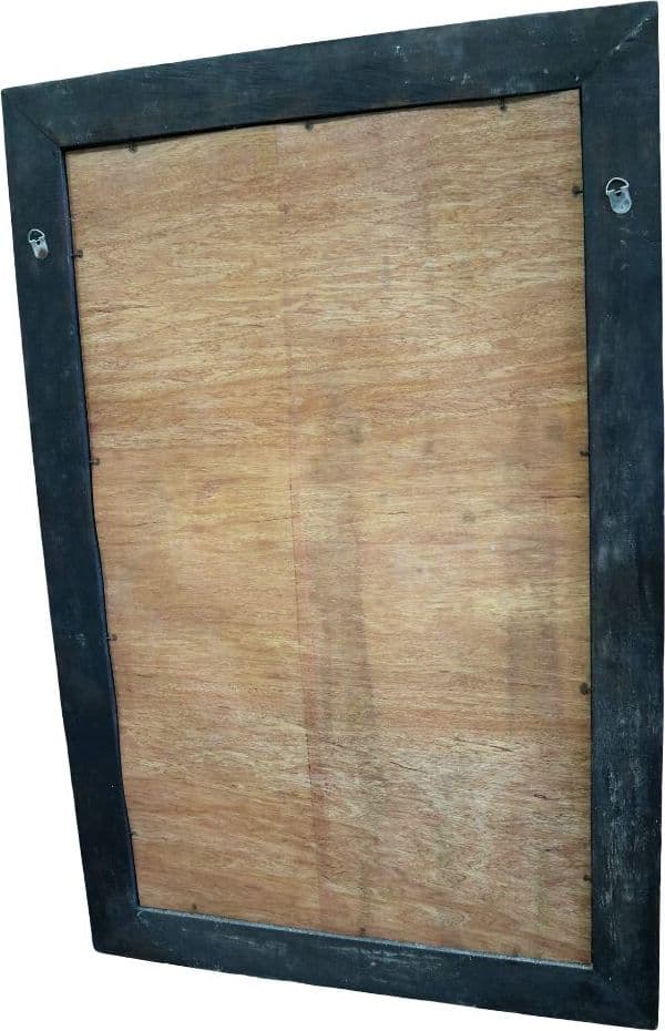 Cornice Artigianale 120x80 cm Incisa a Mano – Design Etnico Moderno – Made in Indonesia - 8