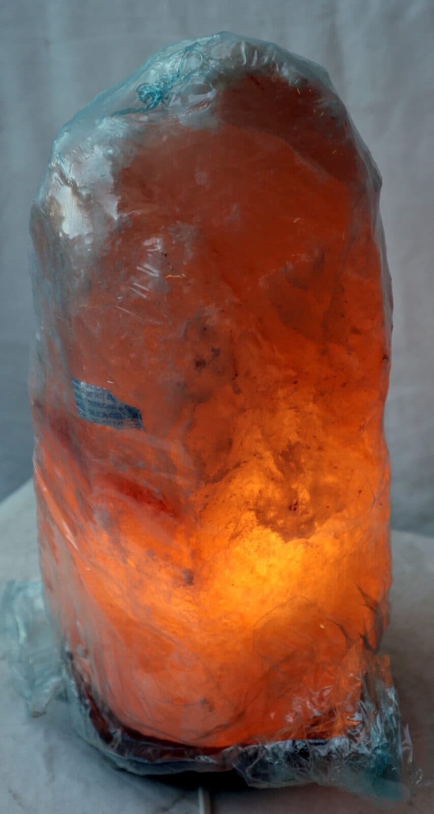 Lampada di sale ida kg 10/12 salgemma Himalaya cm 16x16x30hh - 3