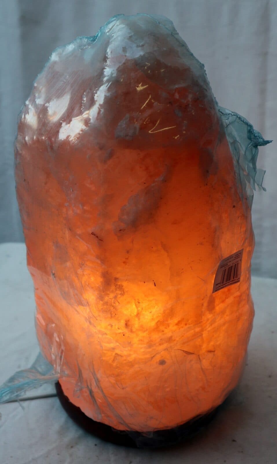 Lampada di sale ida kg 10/12 salgemma Himalaya cm 16x16x30hh - 5