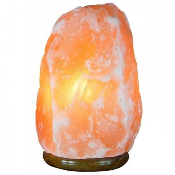 Lampada di Sale KG 4 - 6 in confezione regalo con scatola Sale dell'Himalaya GROTTE TIBET sale rosa Voganto - 5