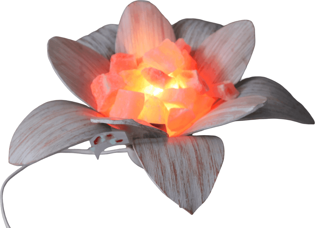 🌿 LAMPADA DI SALE A FORMA DI FIORE – FOGLIE DI COCCO SBIANCATE – HANDMADE BALI - 4