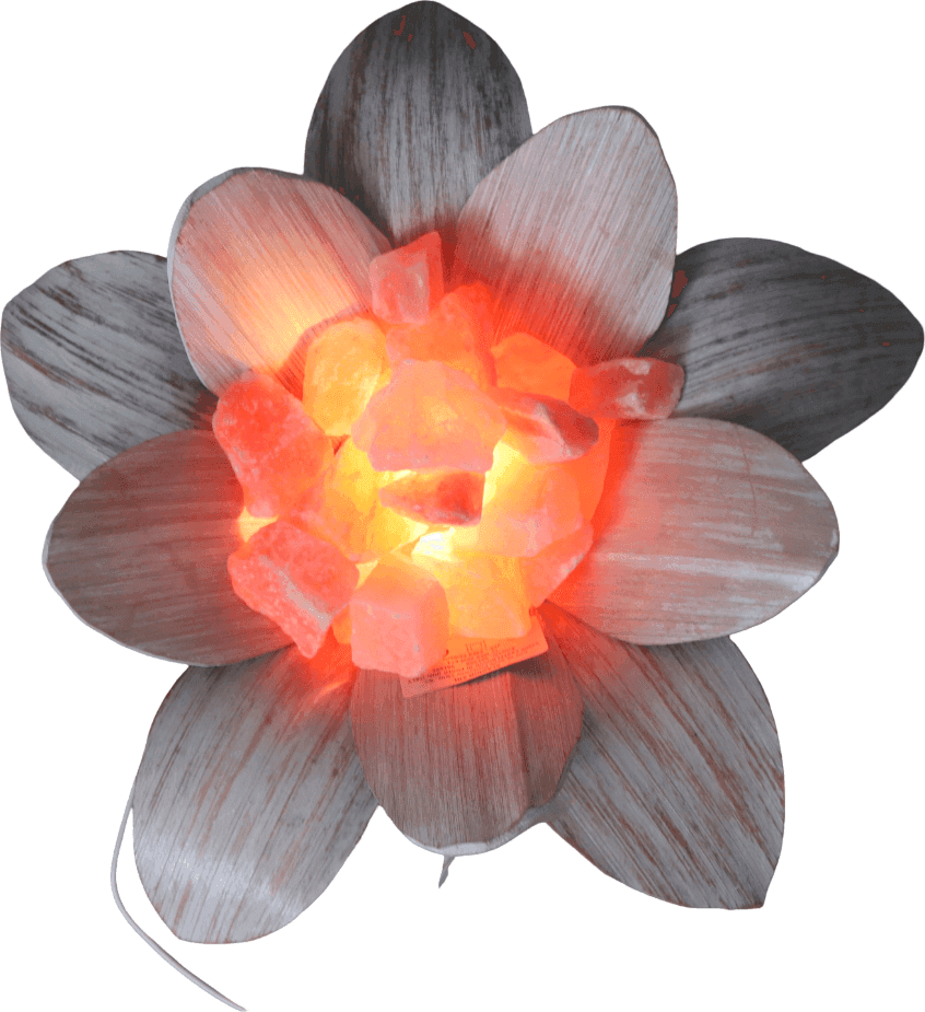 🌿 LAMPADA DI SALE A FORMA DI FIORE – FOGLIE DI COCCO SBIANCATE – HANDMADE BALI - 5
