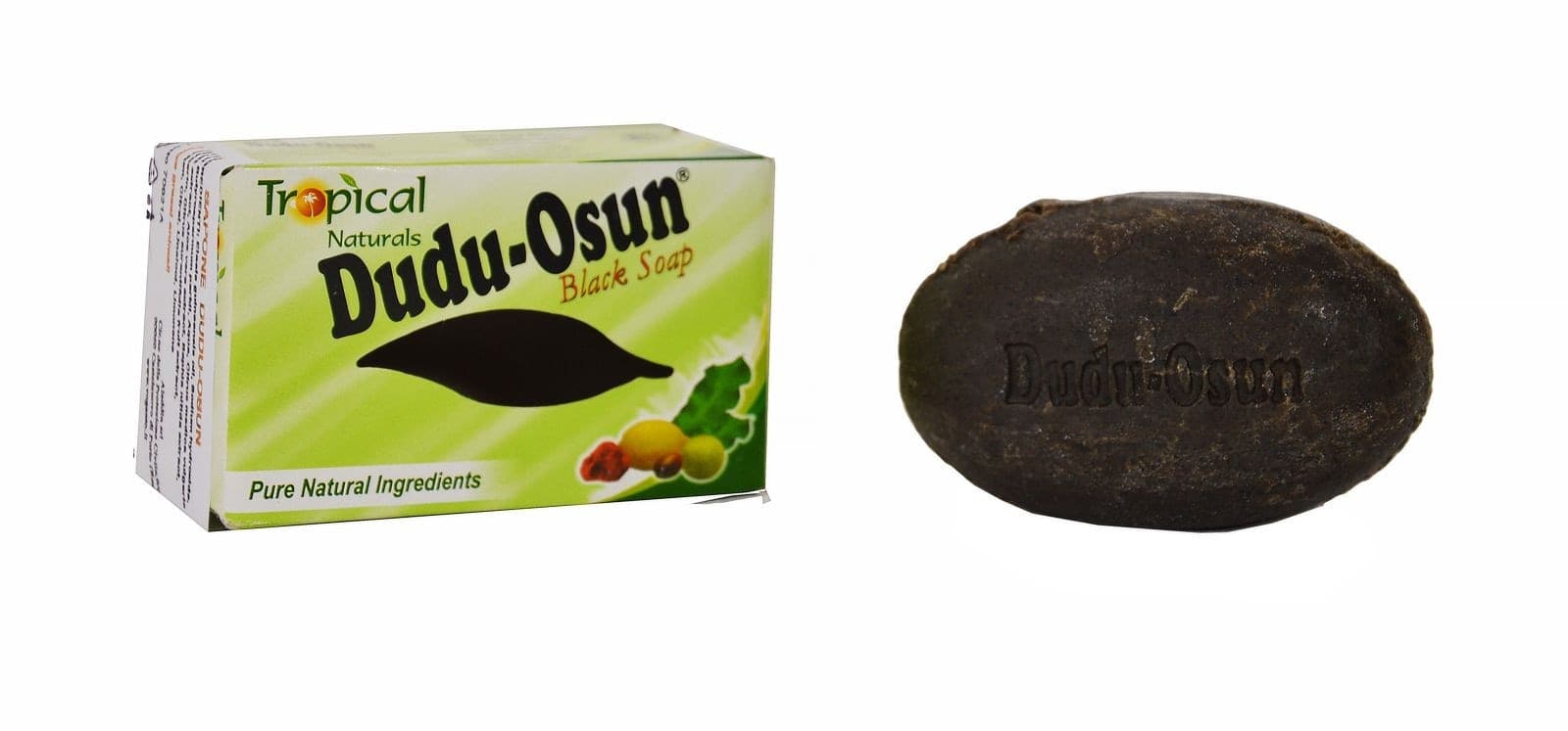 Sapone nero Dudu-Osun 100% naturale confezione 3 saponette da gr 150 - 3