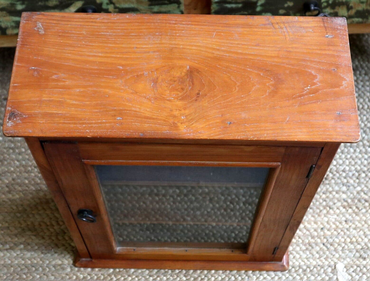 Vetrinetta in Legno di Teak Naturale – Fatto a Mano in Indonesia – 42x18x56h cm - 3
